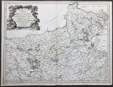 Carta Mappa Chartres Dreux