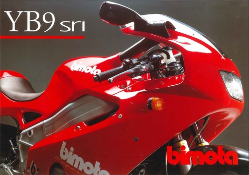 Brochure originale bimota - brochure, yb9