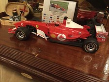ferrari f1 2004 de agostini kioshio rc  scala 1:8 con radiocomando  a  scoppio.