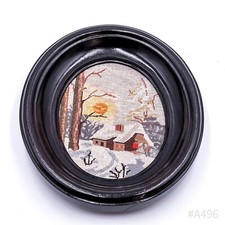 Arazzo Vintage Con Paesaggio