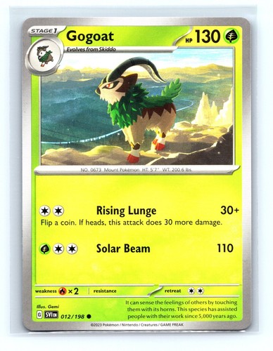 Pokemon tcg gogoat scarlatto - tcg, e