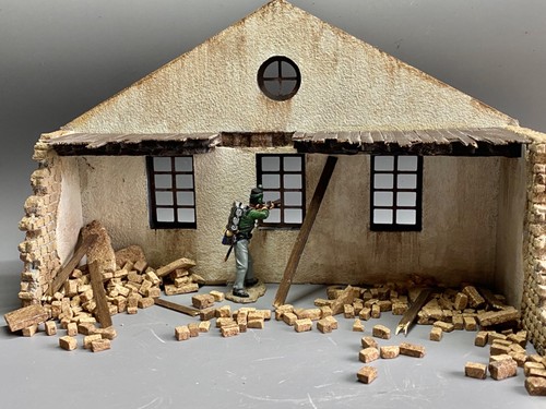 Diorama facciata giocattolo - diorama,