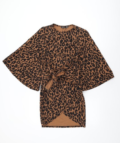 Body donna boohoo marrone - body,