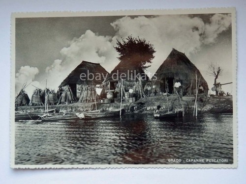 Grado capanne pescatori barche - grado,