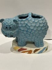 Ippopotamo portaspazzolino - ippopotamo,
