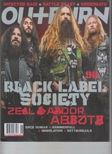 BLACK LABEL SOCIETY OUTBURN MAGAZINE 2022 ISSUE #96