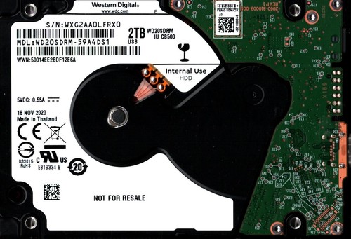 Wd20sdrm 59a4ds1 wxg2a - wd20sdrm-59a4ds1, s/n: