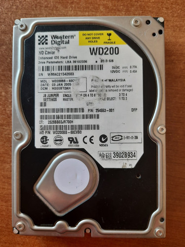 Hard disk ide western - western, digital