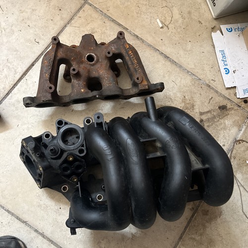 Coppia collettori ford - ford, fiesta
