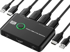 Rybozen KVM Switch HDMI 4K