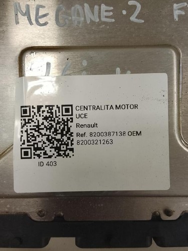 8200321263 centralina motore