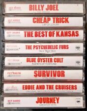 LOTTO STOCK 8 MUSICASSETTE KANSAS BILLY JOEL SURVIVOR PSYCHEDELIC FURS E ALTRI