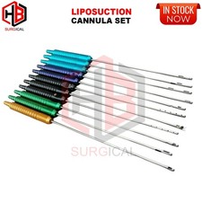 Cannula Liposuzione Set di 11