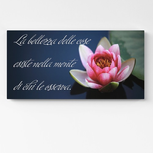 Quadro moderno con frase - moderno,