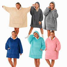 Coperta con cappuccio oversize