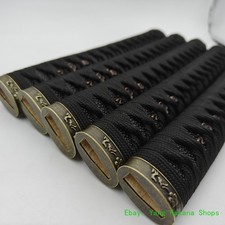 Menuki fuchi nero - cm, manico