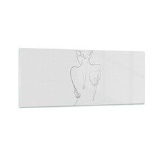 Quadro su Vetro 100x40cm Corpo