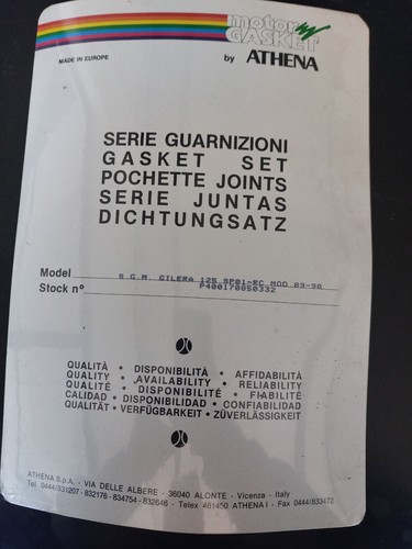 Guarnizioni athena - guarnizioni,
