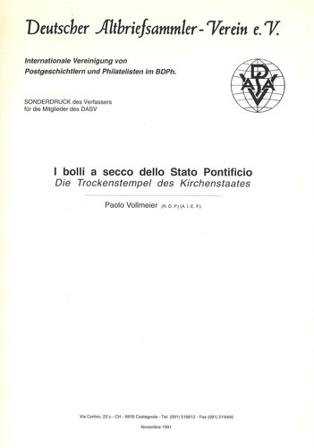 Paolo vollmeier timbri a - vollmeier:,