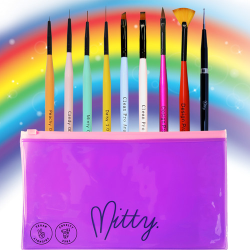 Kit pennelli per nail - kit,