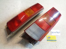 COPPIA FANALI POSTERIORI RENAULT SUPER 5 - GT TURBO - SCINTEX - ORIGINALI