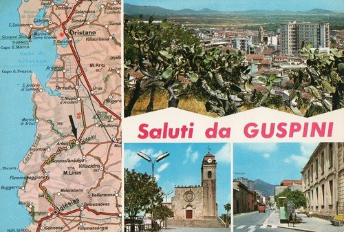Guspini saluti vedutine - guspini, -vedutine
