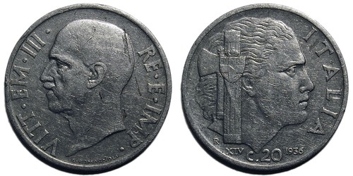 Centesimi 1936 rr - centesimi,