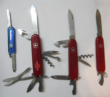 4 coltelli da tasca svizzeri
