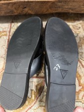 Scivoli guess uomo pelle nero - guess,