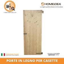 Porta in legno - per casetta