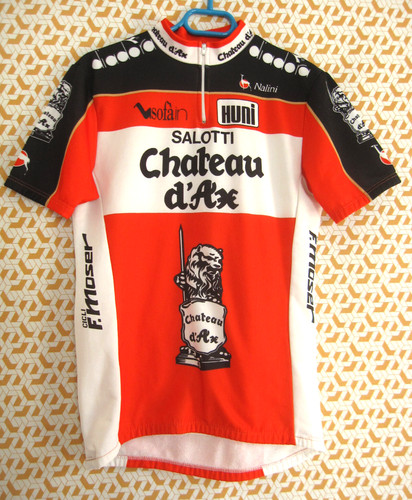 Maillot cycliste chateau ax - maillot, d'ax