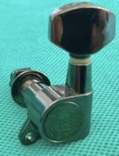 2009 ESP Ltd KH-202 Kirk Hammett Chitarra elettrica Cosmo Black Tuner Tuner Peg