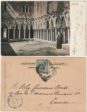 AMALFI - SALERNO - CONVENTO DEI CAPPUCCINI - VIAGG. 1904 -73582-