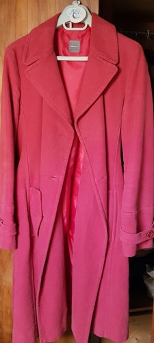 Soprabito trench rosso