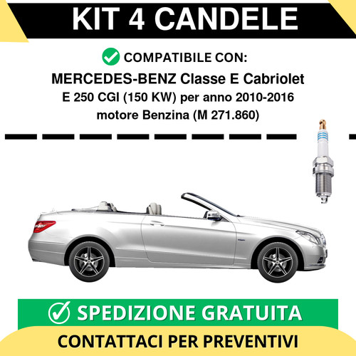 Kit candele per - 4,