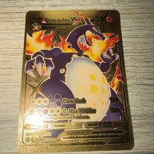 Pokémon Dracaufeu VMAX Gold