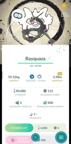 Rayquaza xxs strada - ✨,