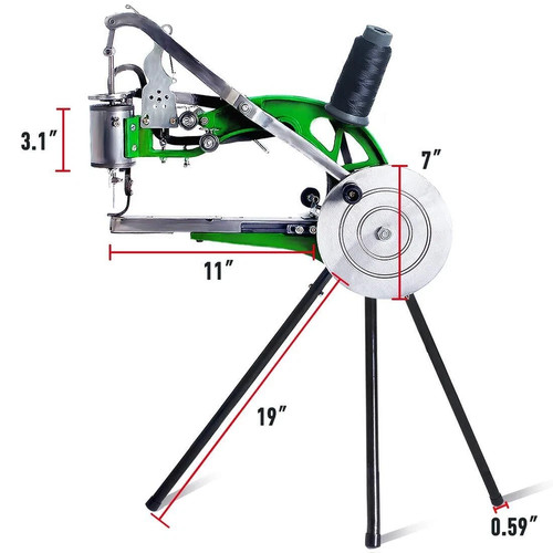Macchina cucire manuale - macchina, da