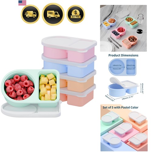 Contenitori snack silicone - snack,