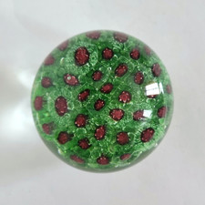Fermacarte Vetro Murrine Palla