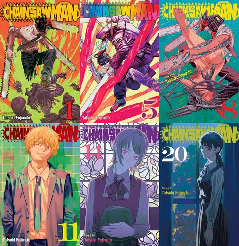 Chainsaw man volumes to - chainsaw,