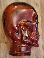 Teschio vetro Ambra Skull