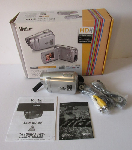 Vivitar dvr 508 - dvr-508, hd