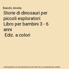Storie di dinosauri per