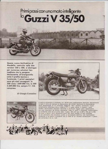 Advertising test moto guzzi - advertising,