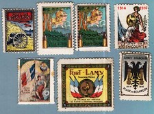 ES3269 Francobolli poster militari: Francia Luogo diversi. Fortezze