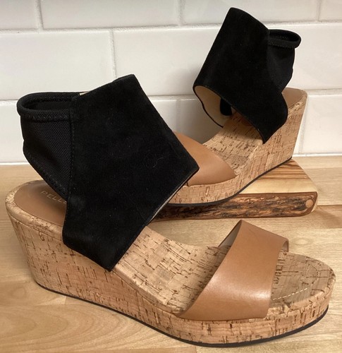 Sandali donna plateau neri