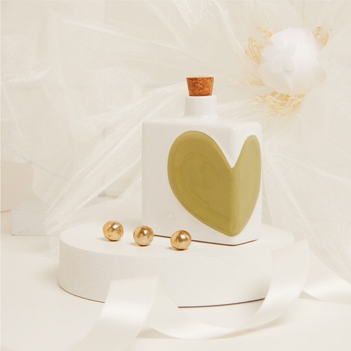 Oliera cuore verde - , cm