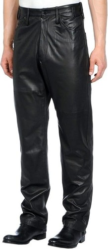 Pantalone uomo vera pelle
