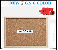 LAVAGNA IN SUGHERO BACHECA CON